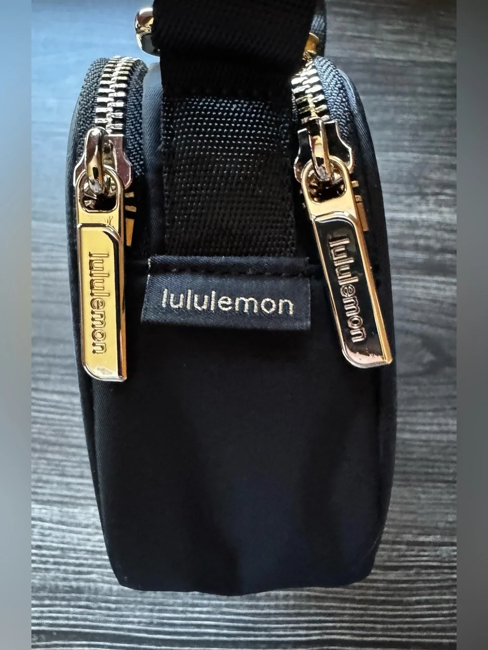 Lululemon Black Crossbody Camera Bag